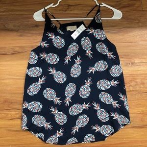 Pineapple Tank Top (Loft)